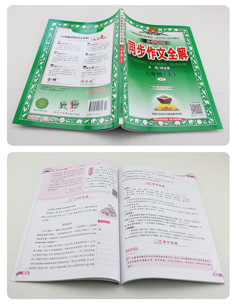 《小学教材同步作文全解》小学五年级下册薛金星小学教材同步作文全解系列电子版